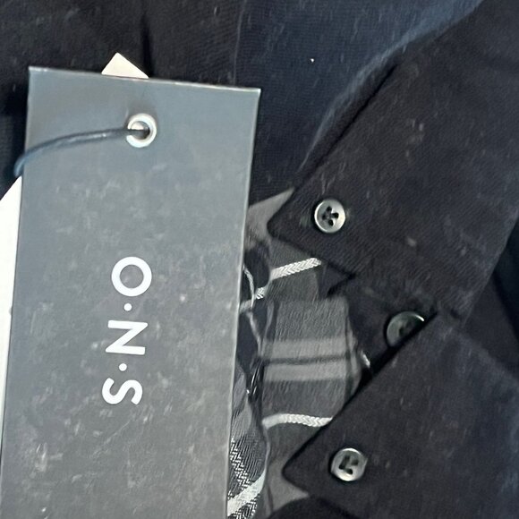 NWT O.N.S Men's Plaid Flannel and Corduroy Shirt Size Medium - Picture 6 of 7